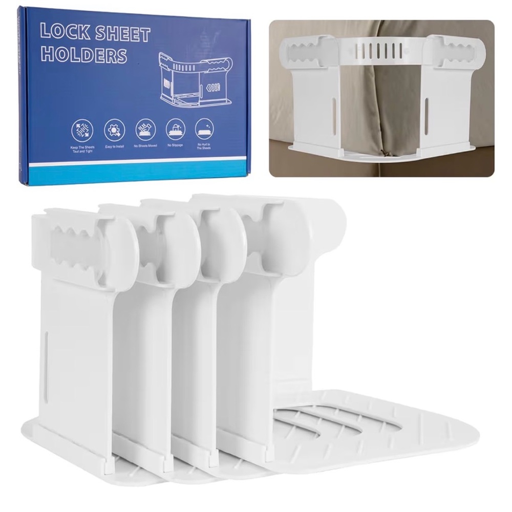 White Lock Sheet Holders
